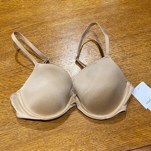Auden Tan Everyday T-Shirt Bra with Adjustable Straps